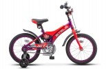 Велосипед 16' STELS JET фиолетовый/оранжевый 2020, 9' Z010 (LU085919)